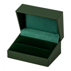 Krabička na snubní prsteny IDA zelená