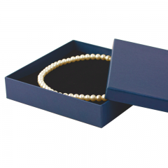 Boîte pour collier CARLA bleu