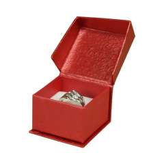 STELLA  Ring Jewellery Box - Red