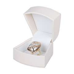 ARTE Ring Jewellery Box - Ecru 