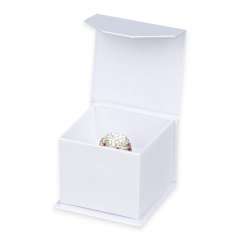 VIOLA Ring Jewellery Box - White