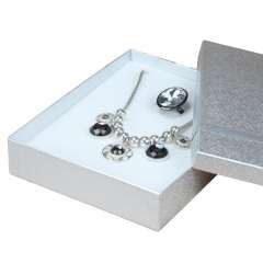RITA Neckalce Jewellery Box - Silver