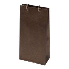 TINA Paper Bag 12x24x6 cm. brown