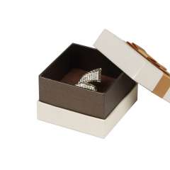 DIANA Ring Jewellery Box - Ecru