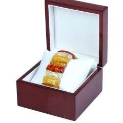 PRIMO Watch Jewellery Box - Burgundy