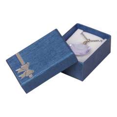 TINA BOW Small Set Jewellery Box - Blue