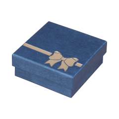 Pudełko TINA kokardka uniw.duże Niebieskie