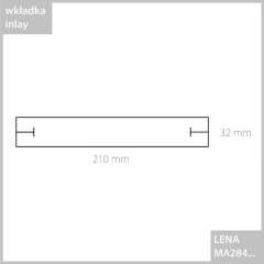 Inlay for LENA MA284 black