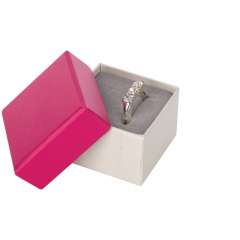 SOFIA Ring Jewellery Box - magenta