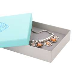 SOFIA Neckalce Jewellery Box - Mint HEART