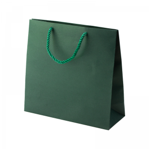 CARLA Paper Bag 150x150x80mm. - green