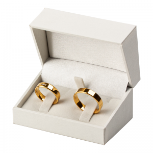 DARIA Wedding Rings Jewellery Box - ecru