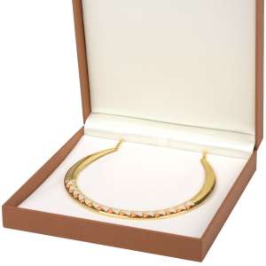 EVITA Necklace Jewellery Box - brown