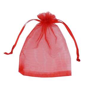 Organza Bag 9x12 cm. - Red