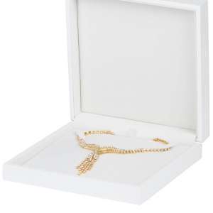 ETIUDA Necklace Jewellery Box - White
