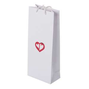 EVA HEART Paper Bag 11x27x6 cm. 