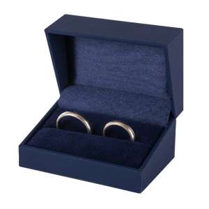 IDA  Wedding Rings Jewellery Box - blue