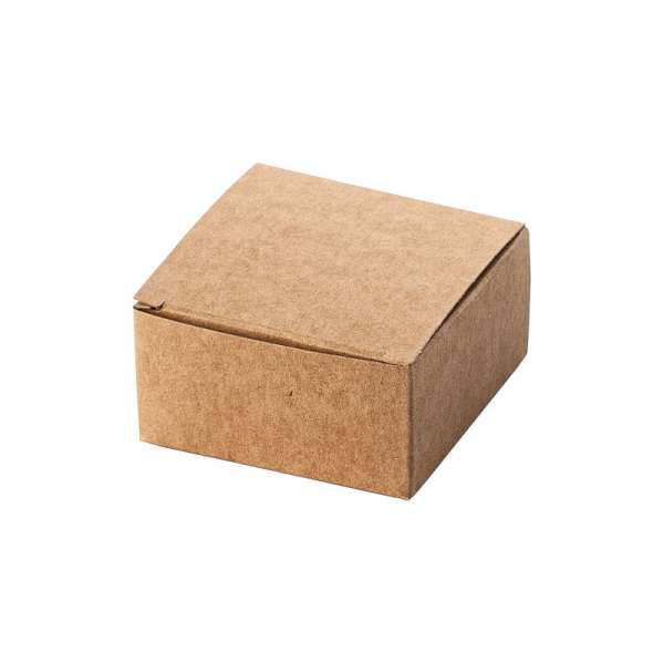 Коробка универсальный маленький Эко 60x60x30mm. коричневый