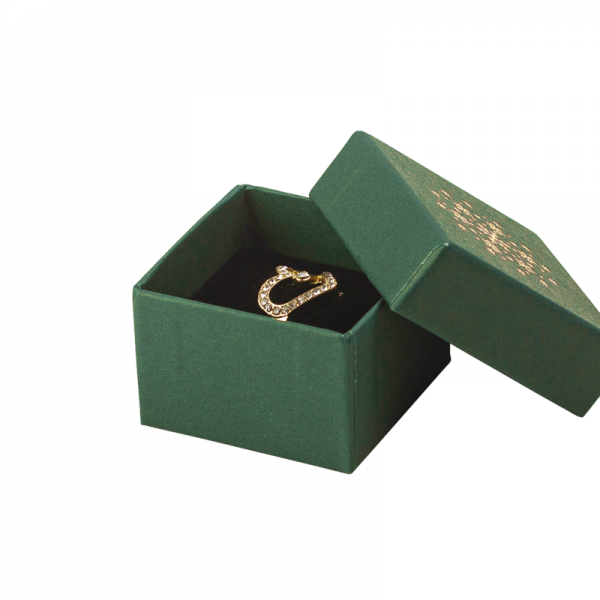 Коробка для кольца CARLA черный и золотой