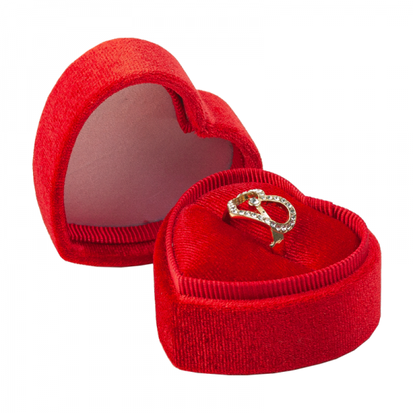 CARMEN Ring Jewellery Box Red