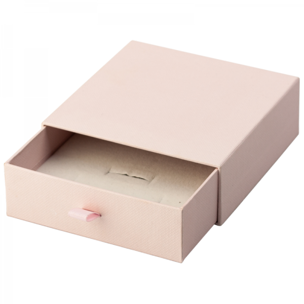 Cutie pentru set de bijuterii mare NELA roz