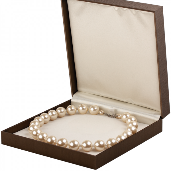 LARA Necklace Jewellery Box - brown