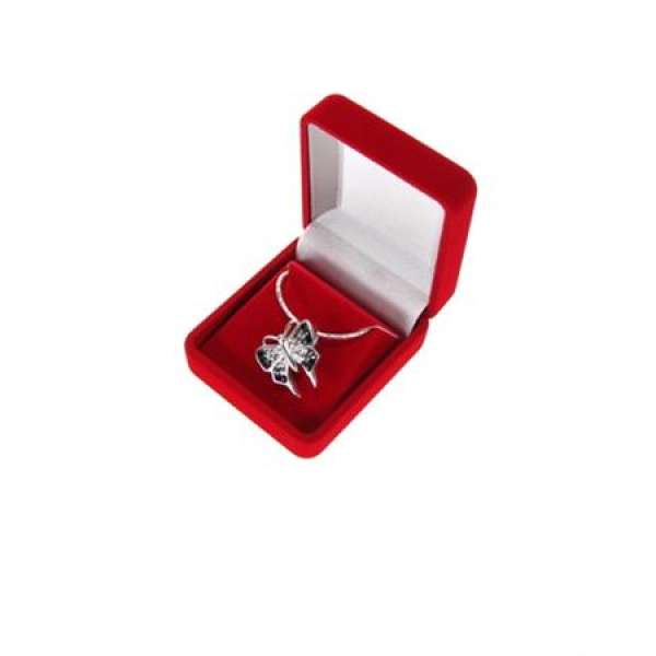 ANA Earrings / Pendant Jewellery box - Red