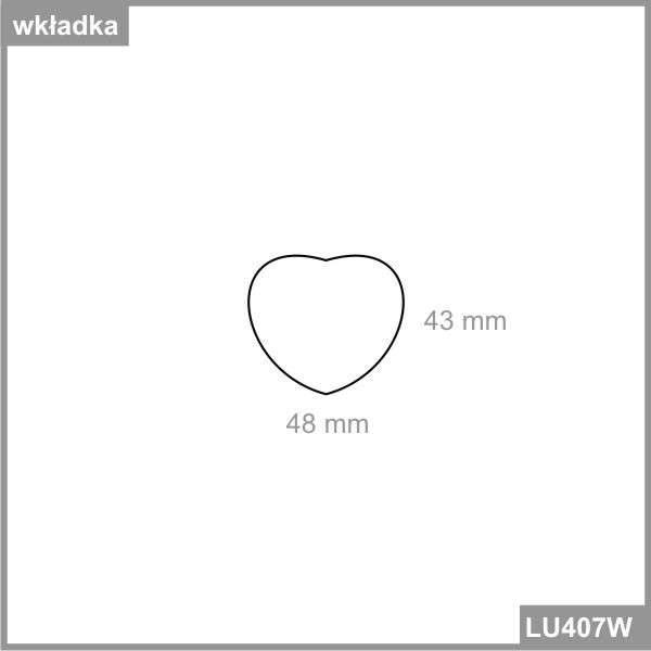 Holly Communionbox heart shaped - size large
