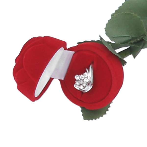 Pudełko ANA róża czerwone