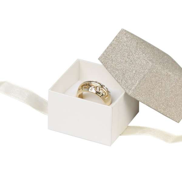 GINA Ring Jewellery Box - Gold