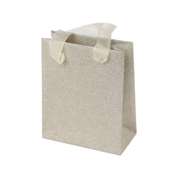 GINA Paper Bag 12x15x6 cm. - Gold