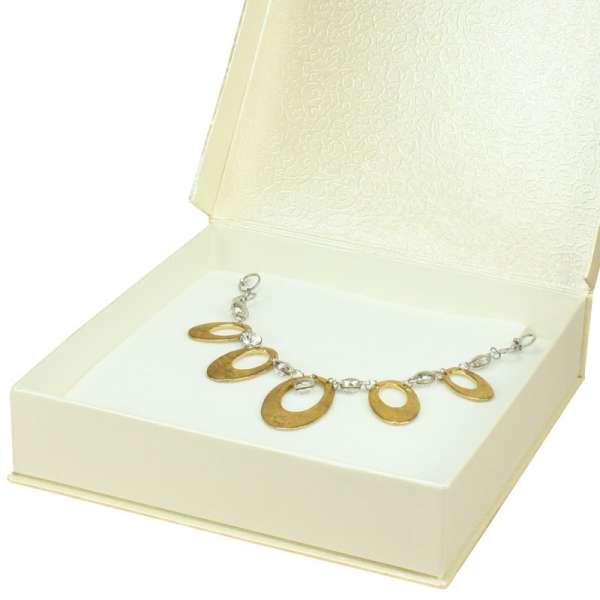 STELLA Necklace Jewellery Box - Ecru