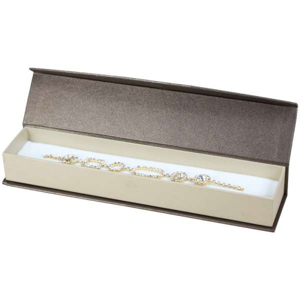 VIOLA Bracelet Jewellery Box - brown