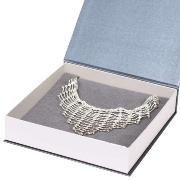 VIOLA Necklace Jewellery Box - Graphite
