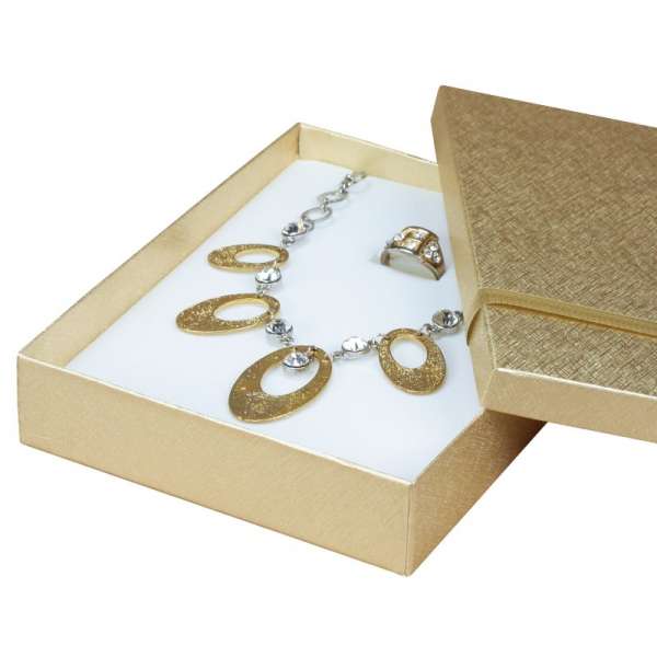 RITA Neckalce Jewellery Box - Gold