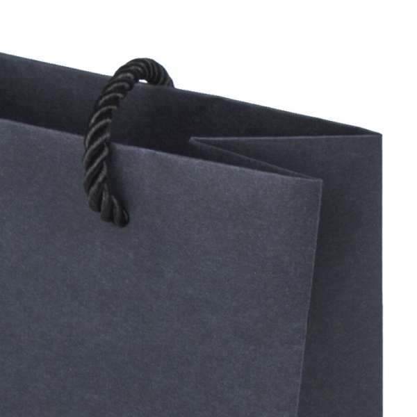 CARLA Paper Bag 240x230x90mm. - black