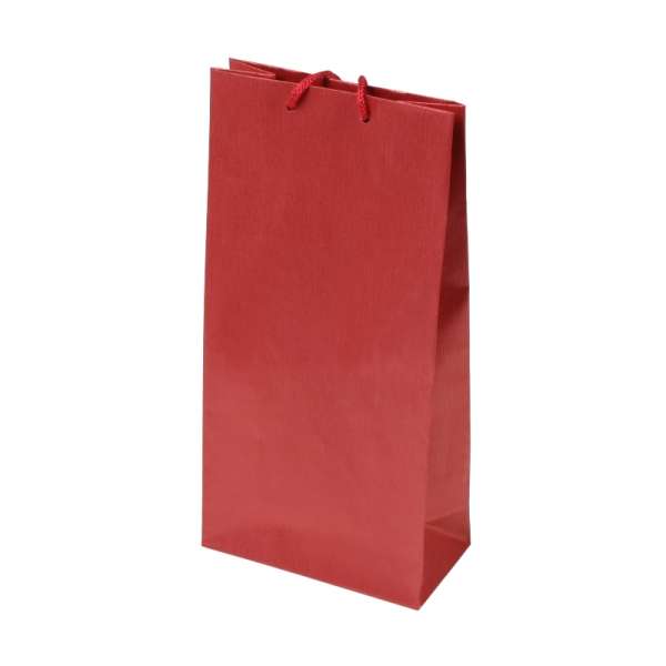 TINA Paper Bag 12x24x6 cm. Burgundy