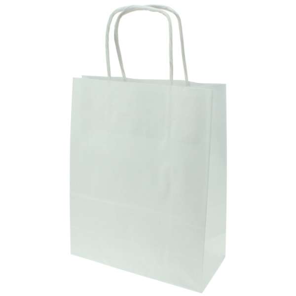 EKO Paper Bag 21x23x8 cm. White