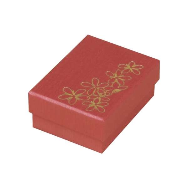 TINA FLOWERS Small Set Jewellery Box - Burgundy