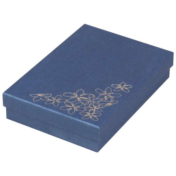 TINA FLOWERS Neckalce Jewellery Box - Blue