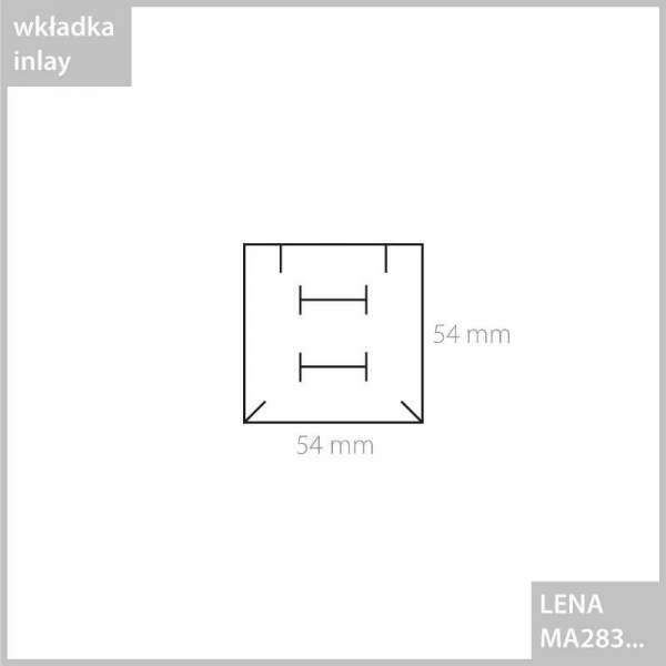 Inlay for LENA MA283 black