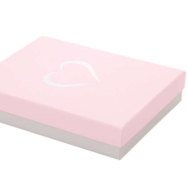 SOFIA Neckalce Jewellery Box - pink HEART