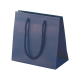 Papírová taška CARLA 15x15x8cm modrá