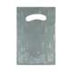 Plastic bag silver 17x25cm - 100pcs