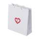 EVA HEART Paper Bag 21x23x8 cm. 