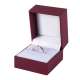 IDA Ring Jewellery Box - Burgundy